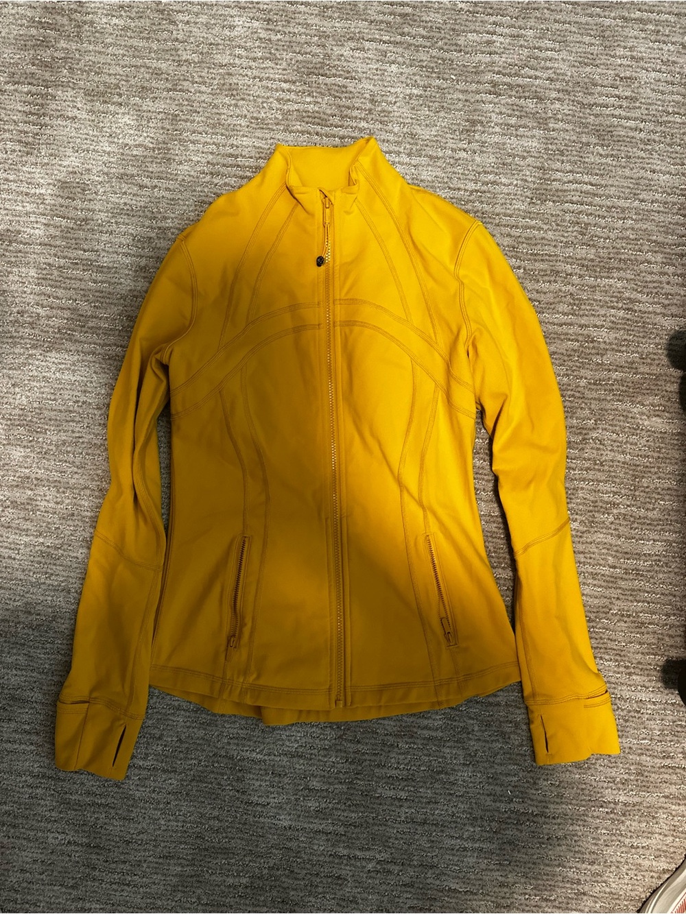 lululemon athletica Yellow define jacket